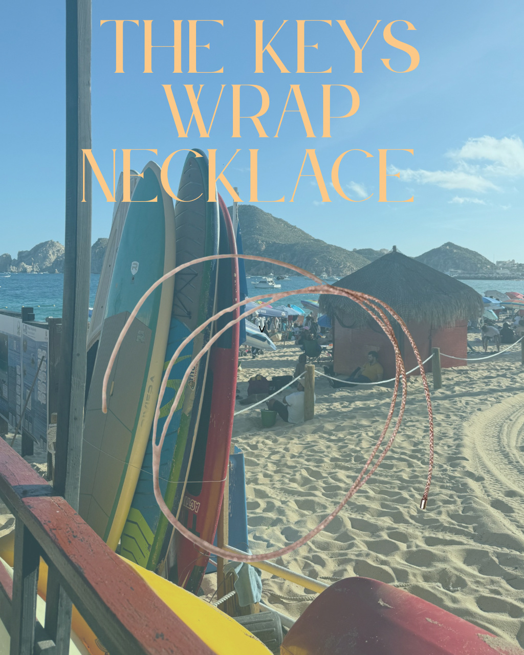 The Keys Wrap Necklace