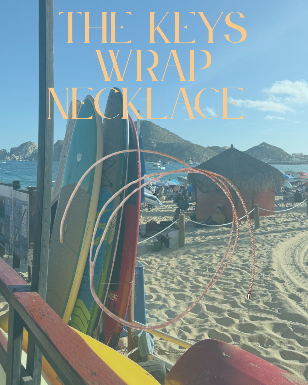 The Keys Wrap Necklace